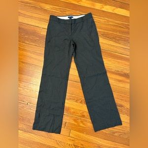 J. Crew City Fit Pinstripe Trousers